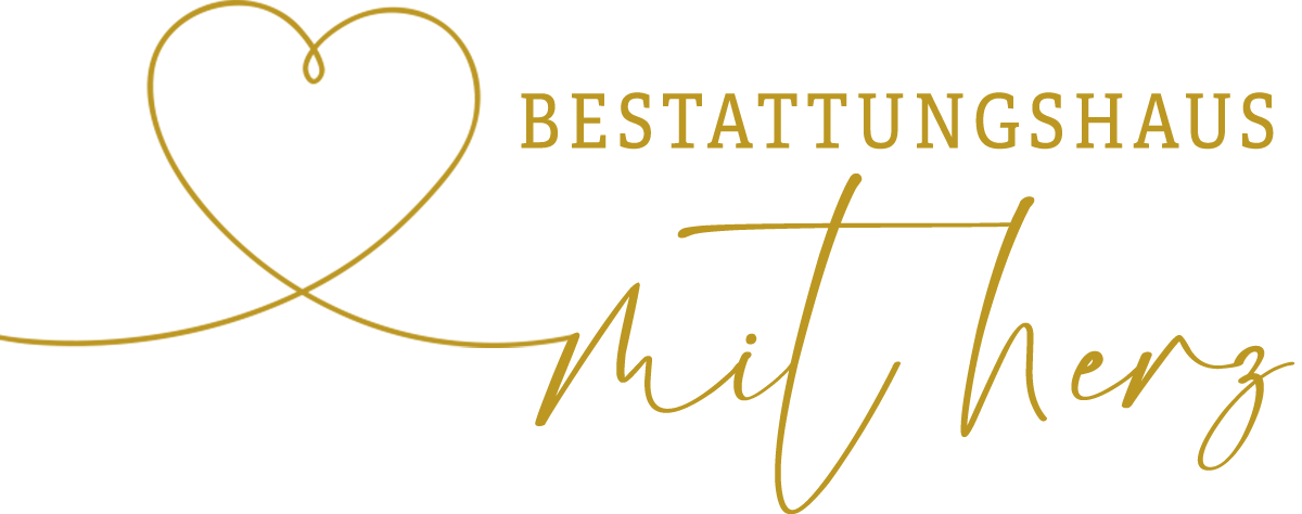 Bestattungshaus mit Herz Logo